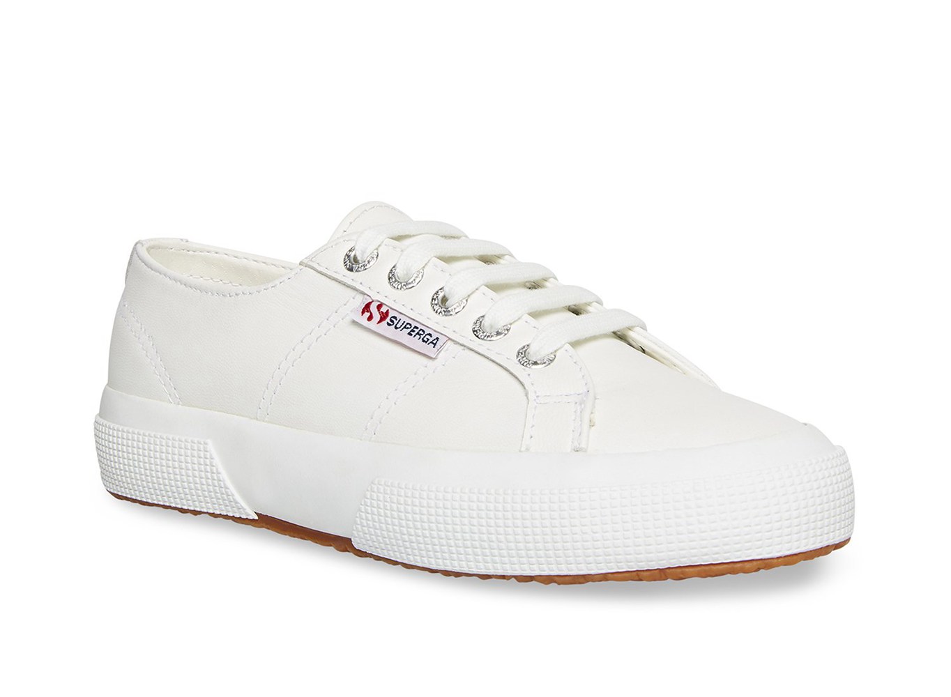 Zapatillas Superga Mujer Blancas - 2750 Nappaleau - 918560SBK